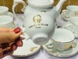  Bộ ấm chén tổng bí thư Tô Lâm có chữ kí 650 ml BKCEVN-8110 