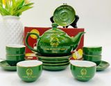  Bộ ấm chén in Tổng bí thư Tô Lâm dung tích 650 ml 