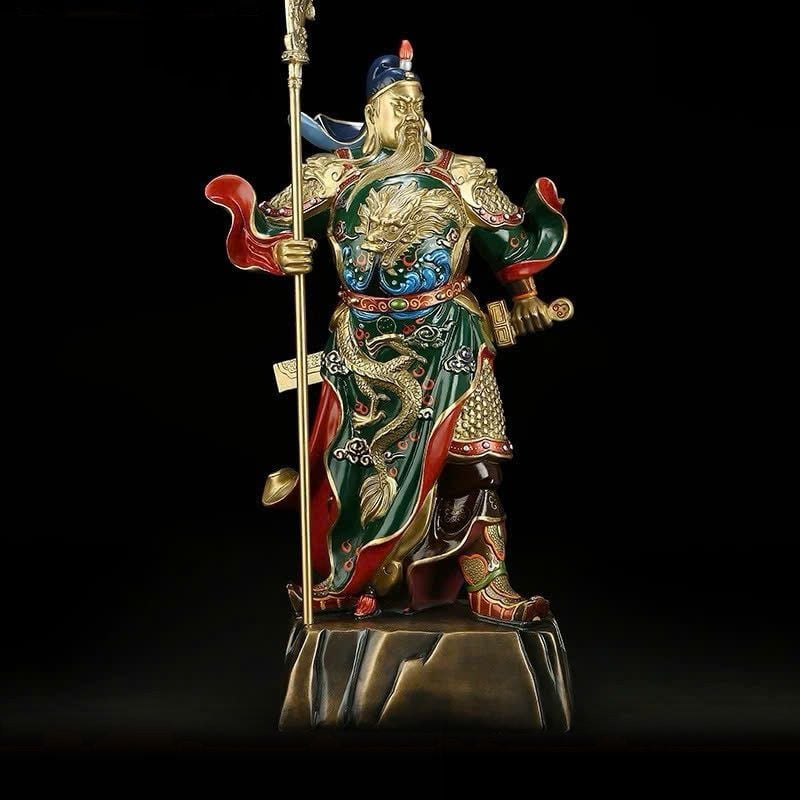  Tượng Quan Công bằng đồng BKMECN-9466 