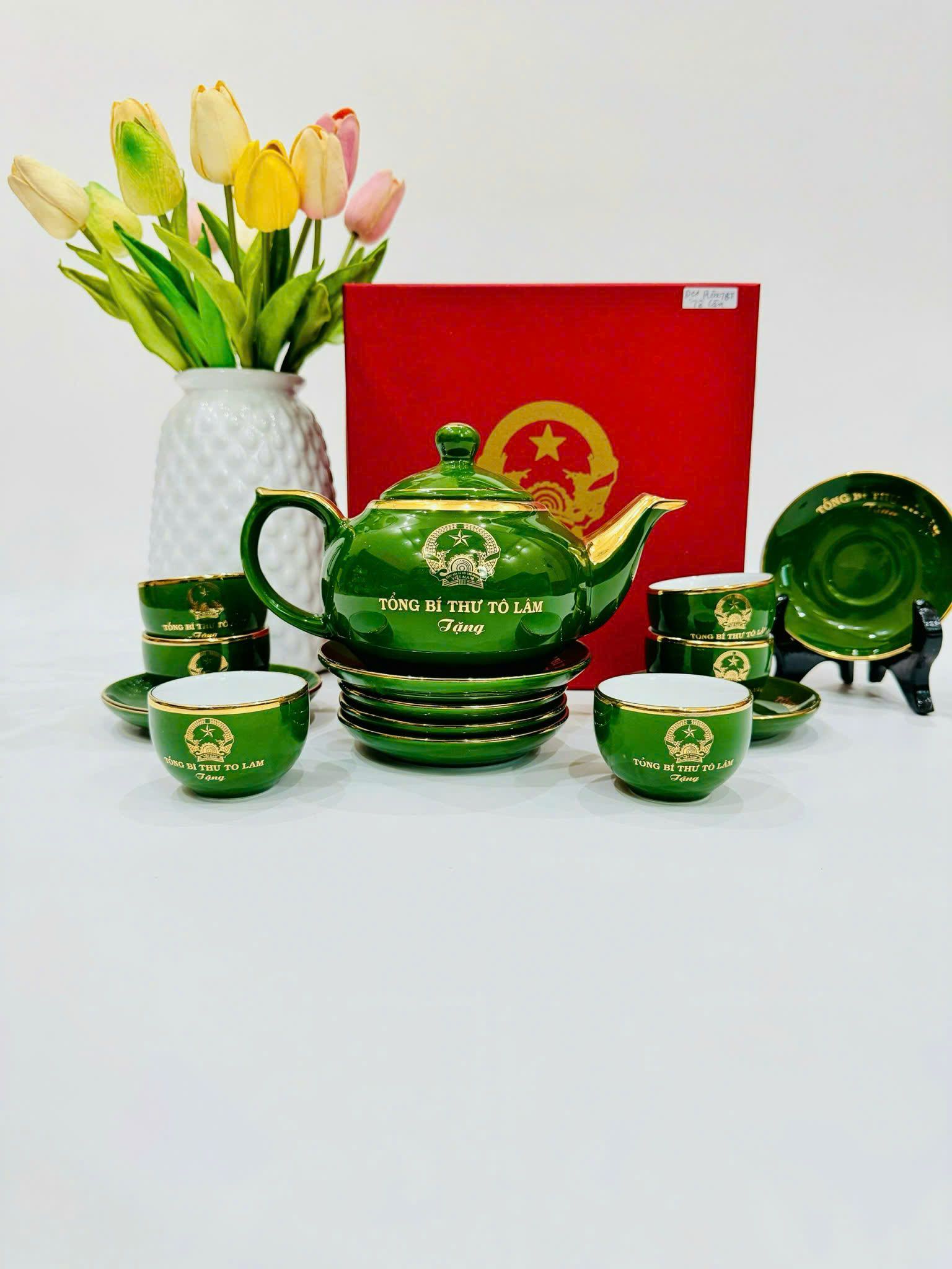  Bộ ấm chén Tổng Bí Thư Tô Lâm Dung tích 650 ml BKCEVN-8205 
