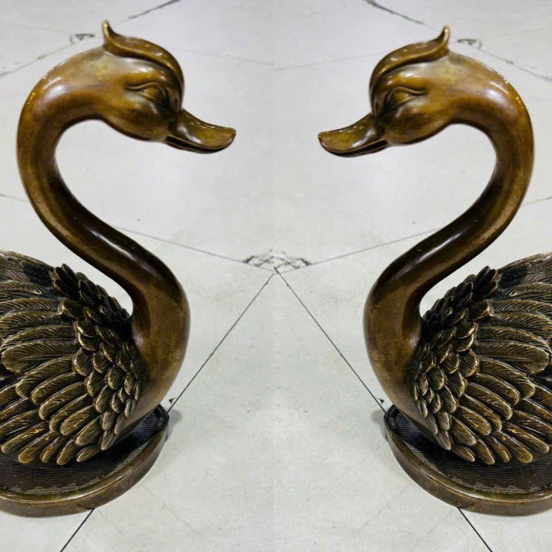  Tượng thiên nga bằng đồng BKMECN-9207 