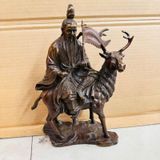  Tượng Khương Tử Nha cưỡi hươu BKMECN-9201 