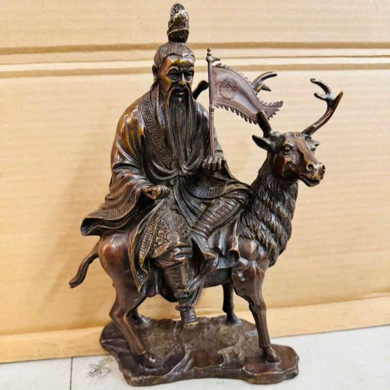  Tượng Khương Tử Nha cưỡi hươu BKMECN-9201 