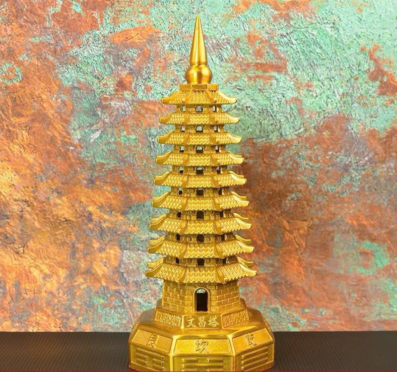  Tháp Văn Xương 13 tầng bằng đồng vàng BKMECN-9202 