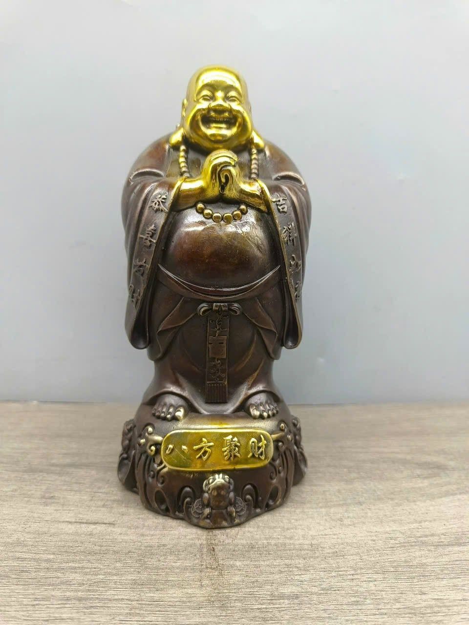  tượng Di Lặc chúc phúc bằng đồng BKMECN-9204 