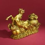  tượng Ngựa đồng tài lộc bằng đồng BKMECN-9205 