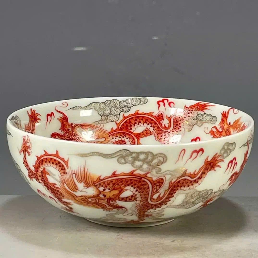  Bát gốm rồng BKCECN-9348 