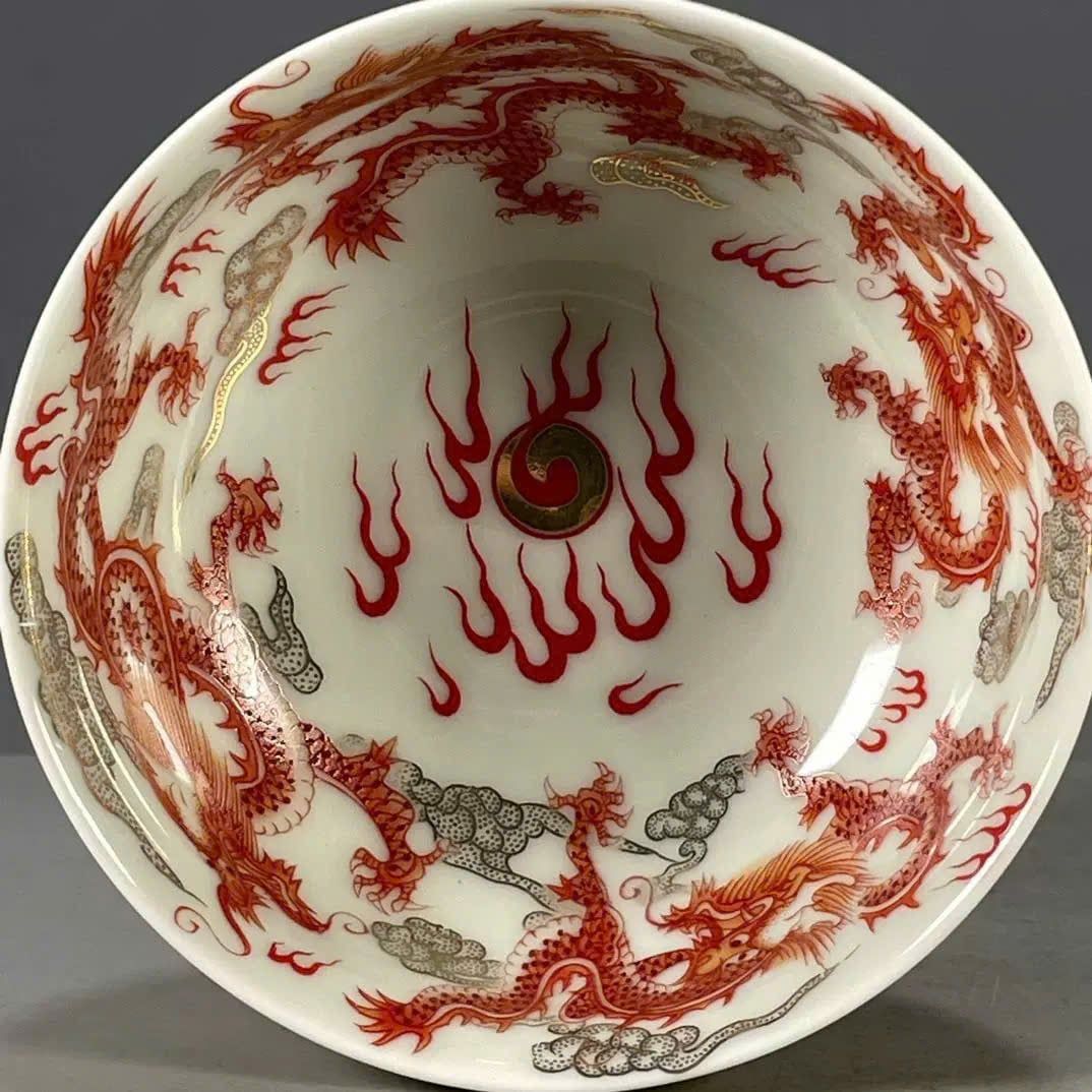  Bát gốm rồng BKCECN-9348 