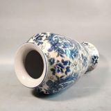  Bình gốm men lam vẽ tay BKCECN-9340 