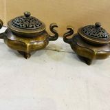  Xông trầm hương đồng thau BKMECN-9213 