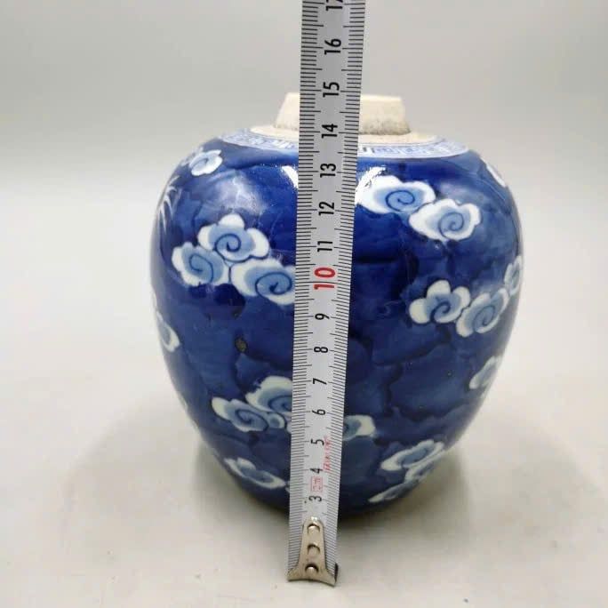  Bình gốm long ẩn men cổ họa tiết vẽ tay - Độc Bản BKCEVN-8215 
