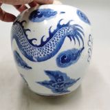  Bình gốm rồng men cổ họa tiết vẽ tay BKCECN-9351 