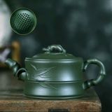  Bộ ấm chén tử sa thân trúc BKCECN-9349 
