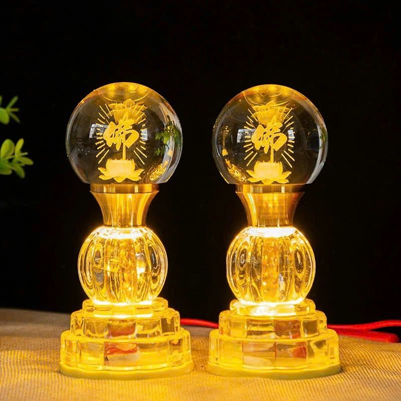  Đèn thờ pha lê cao cấp 