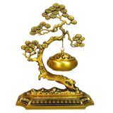  Xông trầm hương treo cây tùng bằng đồng cao cấp BKMECN-9231 