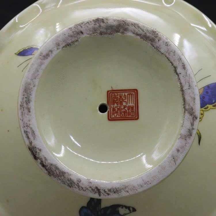  Đĩa cảnh gốm họa tiết mỹ nữ BKCECN-9366 