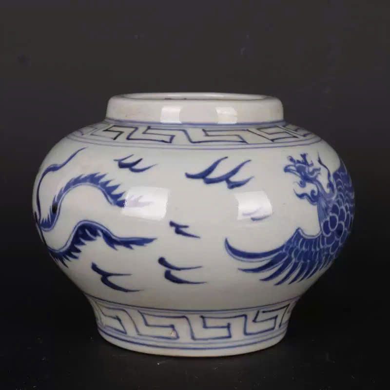  Bình gốm men cổ hoạ tiết Phượng Hoàng vẽ BKCECN-9371 