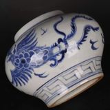  Bình gốm men cổ hoạ tiết Phượng Hoàng vẽ BKCECN-9371 