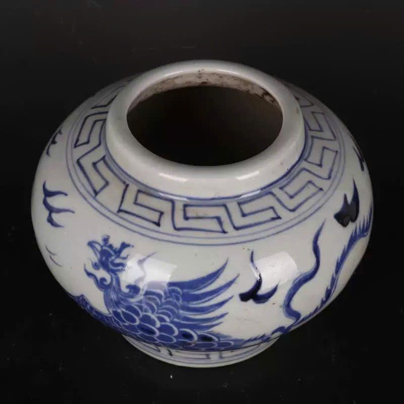  Bình gốm men cổ hoạ tiết Phượng Hoàng vẽ BKCECN-9371 