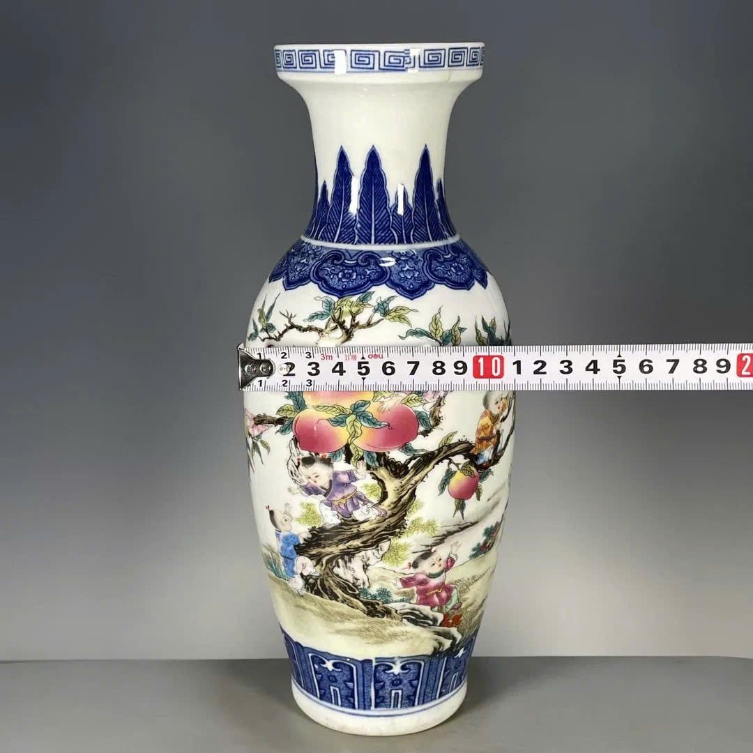  Bình gốm sứ quả đào trang trí decor sưu tầm độc đáo BKCECN-9373 
