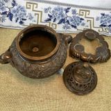  Xông trầm cổ bằng đồng BKMECN-9243 