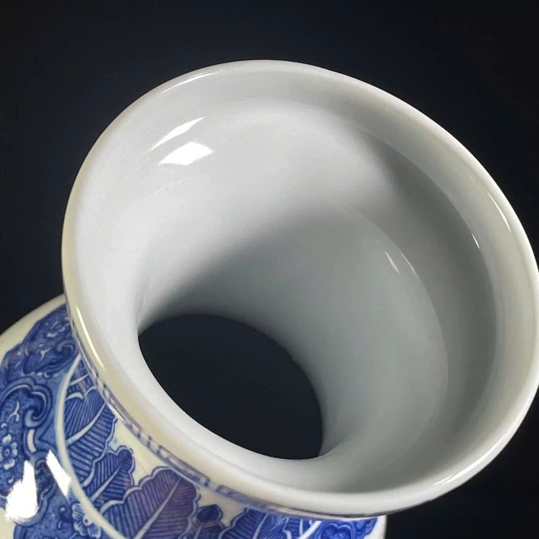  Bình gốm họa tiết công đào cao cấp BKCECN-9387 