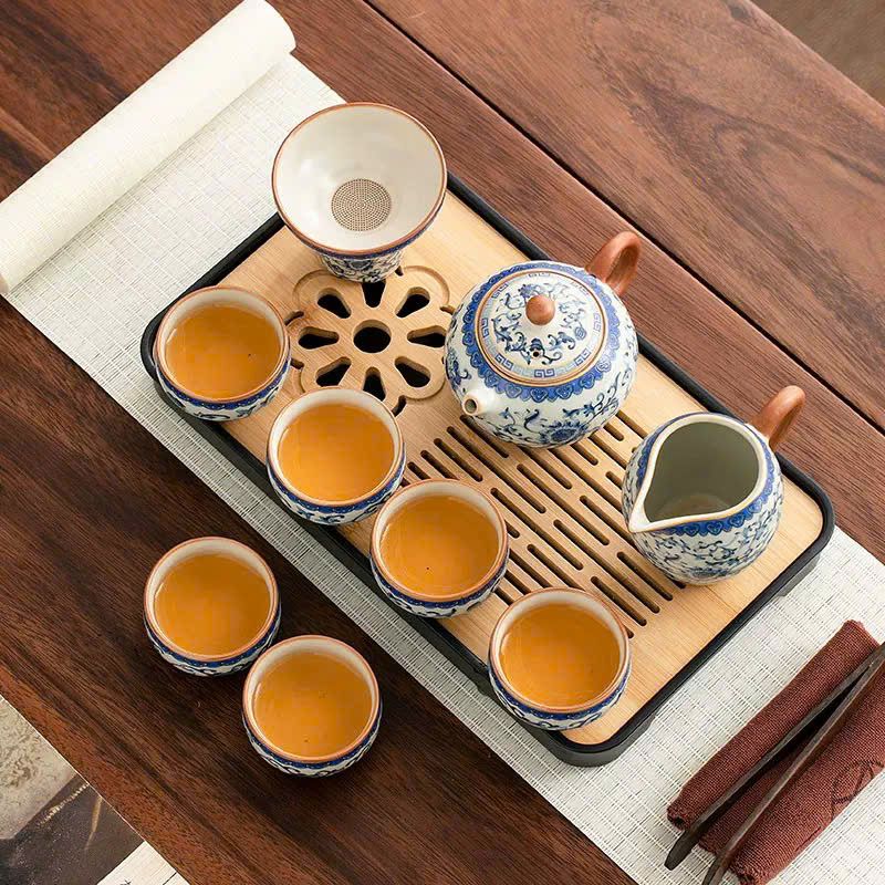  Bộ trà gốm sứ ấm dung tích 210 ml BKCECN-9389 
