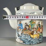  Tích gốm bát tiên quá hải BKCECN-9390 