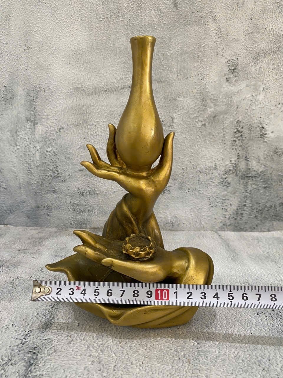  Bàn tay Phật cầm bình bằng đồng BKMECN-9259 