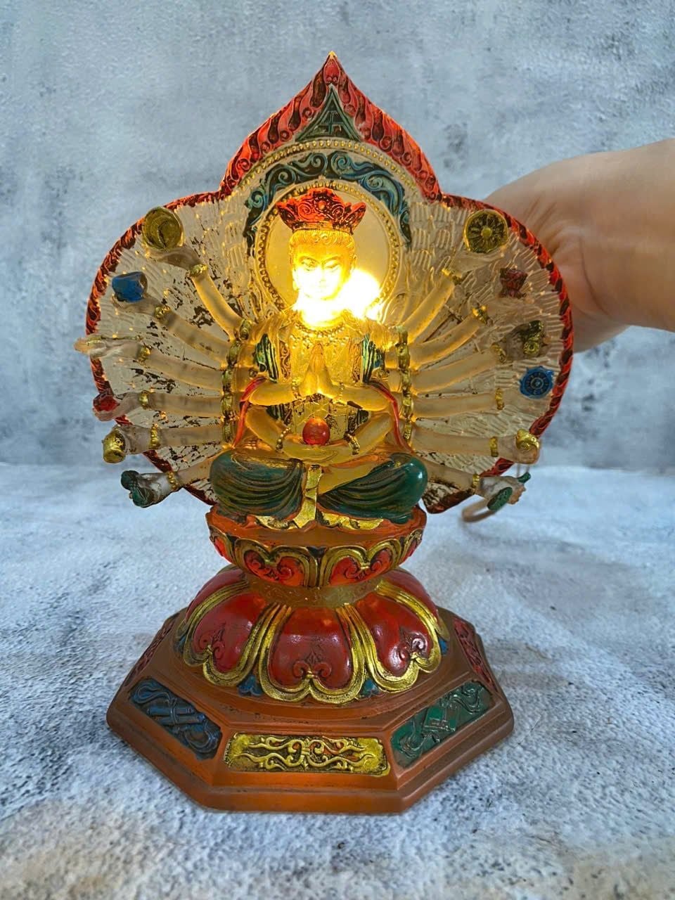  Tượng Phật bằng đá lưu ly cao cấp 