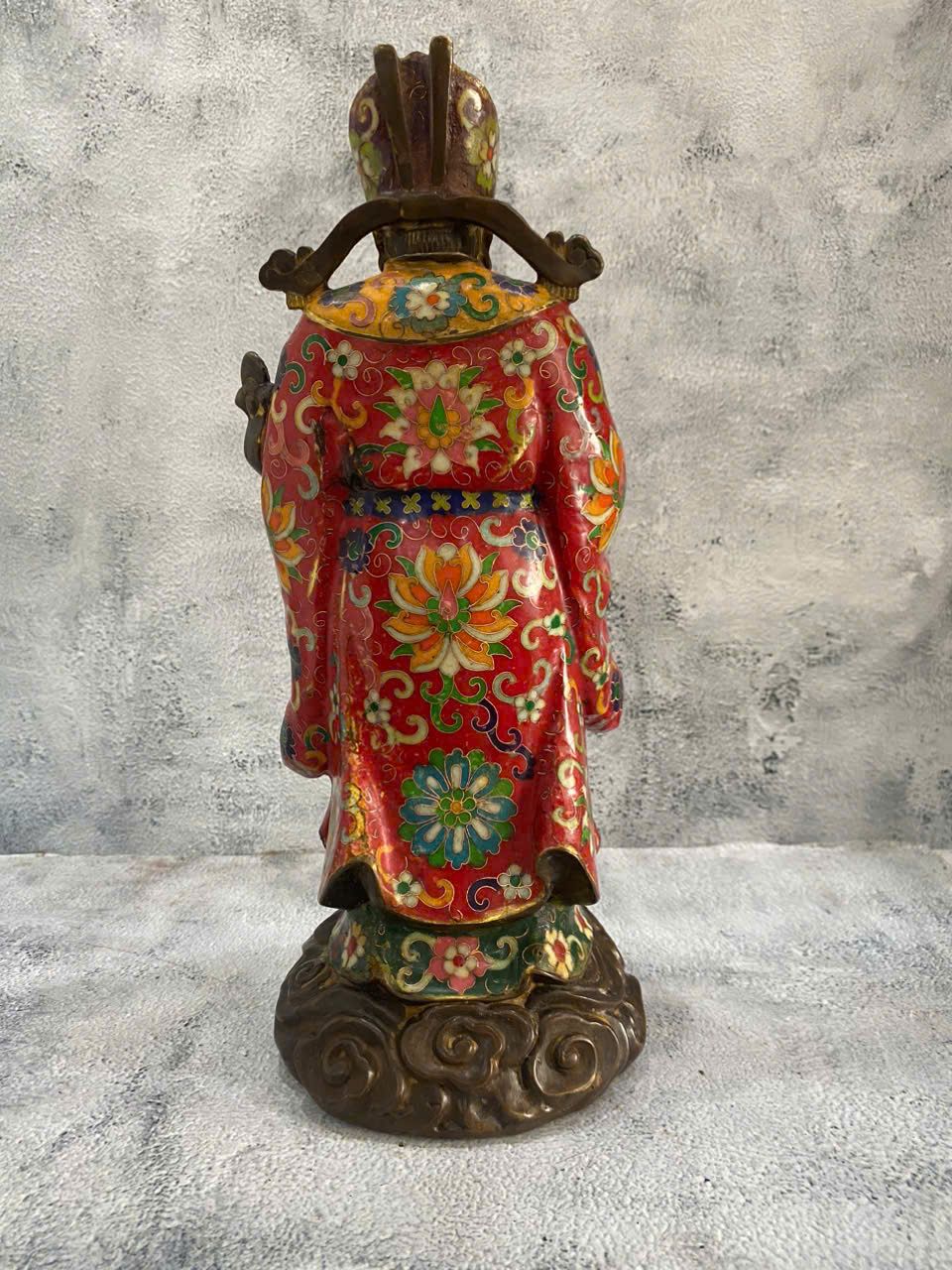  Cụ thần tài đồng pháp lam BKMECN-9260 