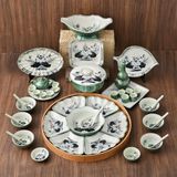  Set Đồ Thờ Gia Tiên Gốm Sứ Bát Tràng 