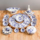  Set Đồ Thờ Gia Tiên Gốm Sứ Bát Tràng họa tiết hoa sen vẽ tay 