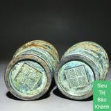  Cặp bình đồng rồng phượng cổ BKMECN-9297 