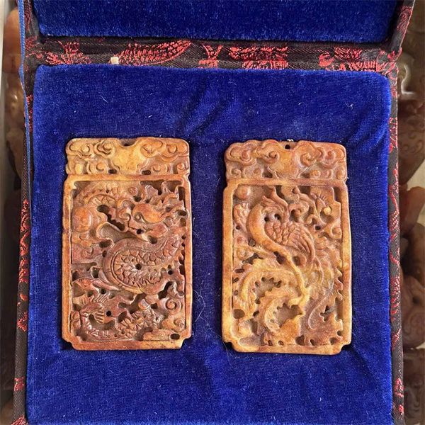  Mặt ngọc bội hình rồng BKSTCN-9354 