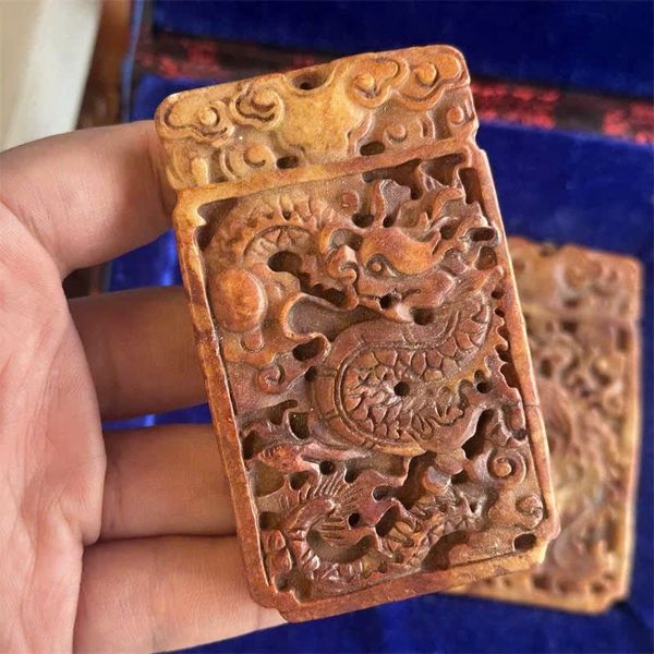  Mặt ngọc bội hình rồng BKSTCN-9354 