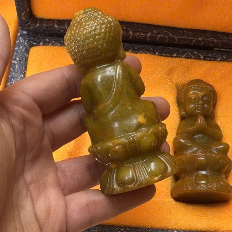  Tượng Phật ngọc cổ sưu tầm BKSTCN-9357 