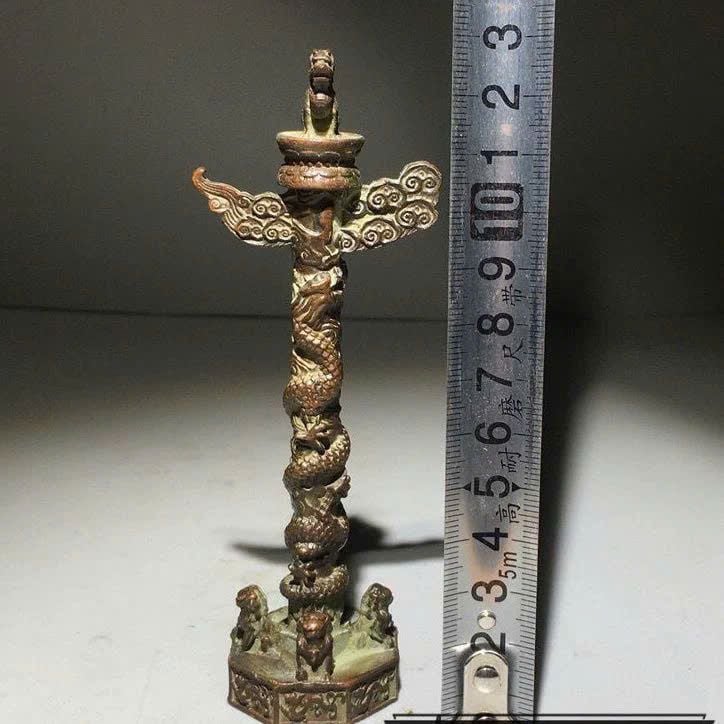  Cột rồng tỳ hưu trang trí BKMECN-9306 