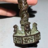  Cột rồng tỳ hưu trang trí BKMECN-9306 