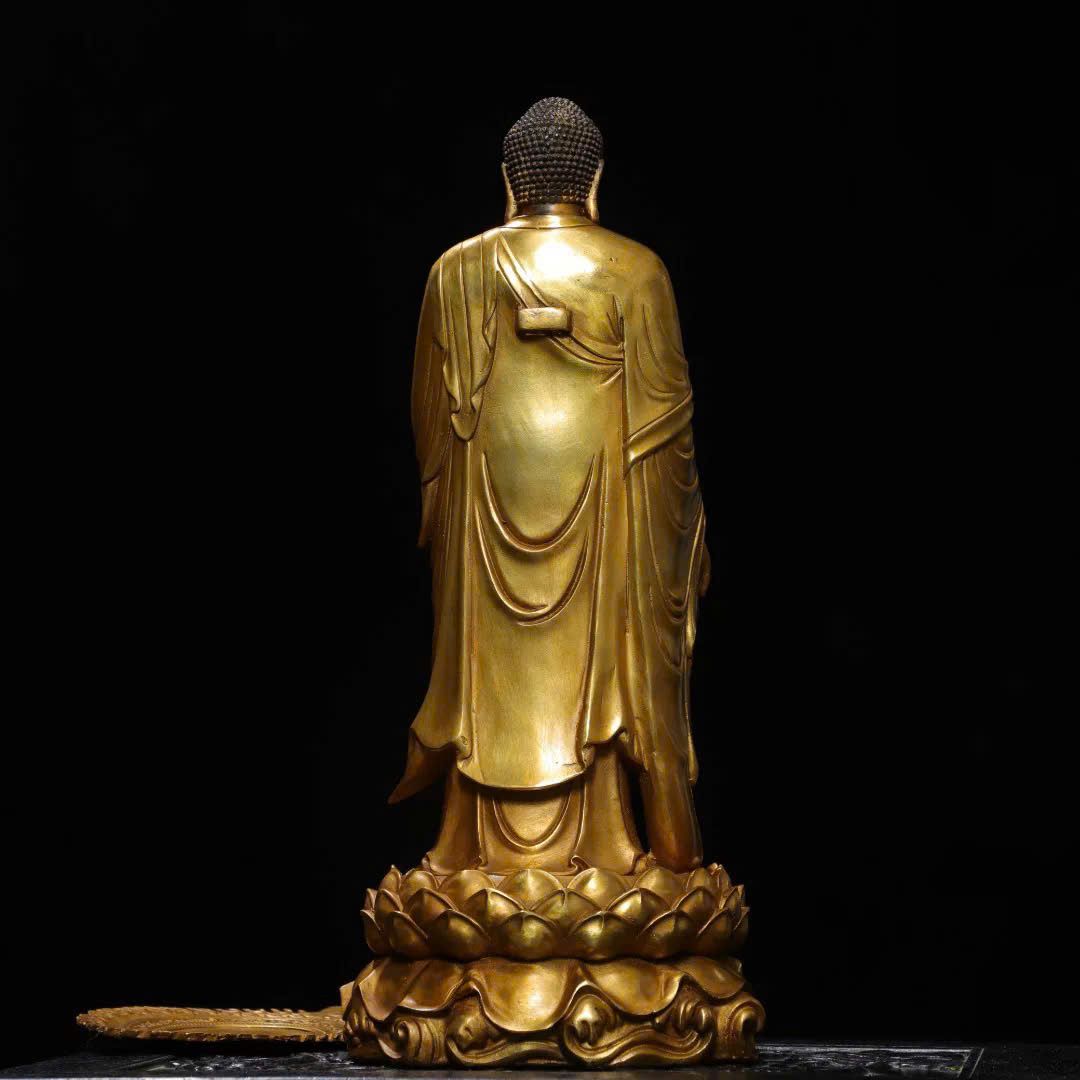  Tượng Phật tổ Đồng vàng BKMECN-9310 
