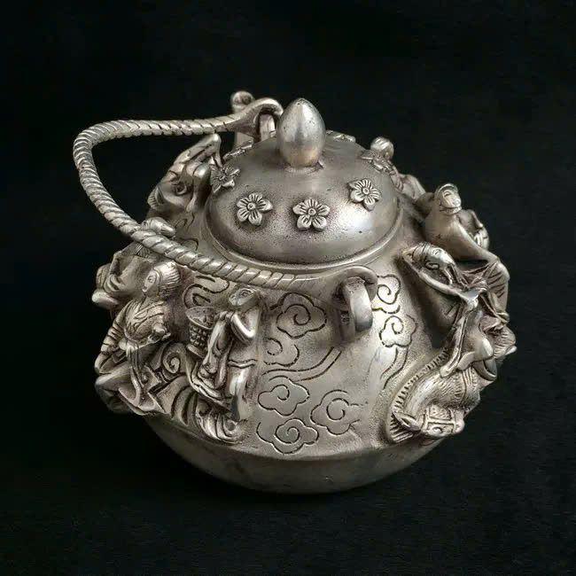  Bình đồng mạ bạc BKMECN-9318 