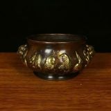  Bát Tụ Bảo 12 con giáp Bằng Đồng BKMECN-9316 