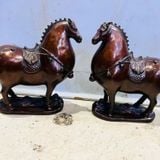  Cặp ngựa đồng phong thủy BKMECN-9337 