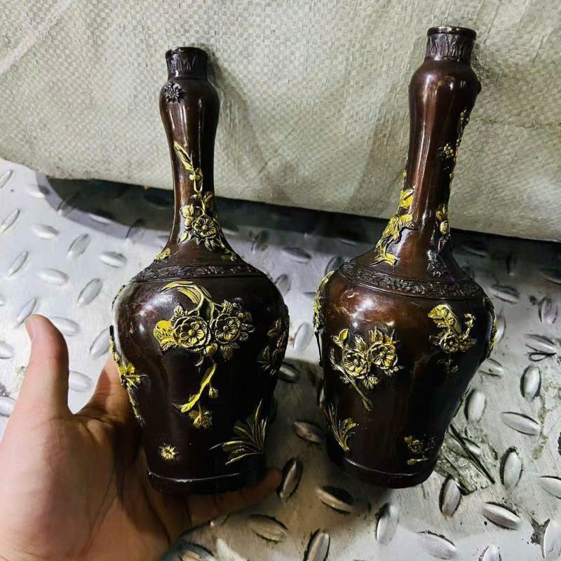  Cặp lục bình đồng độc đáo BKMECN-9339 