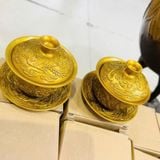  Cặp tách trà đồng rồng phượng BKMECN-9341 