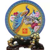  Đĩa cảnh than hoạt tính làm sách không khí tự nhiên họa tiết chim BKCEVN-8252 