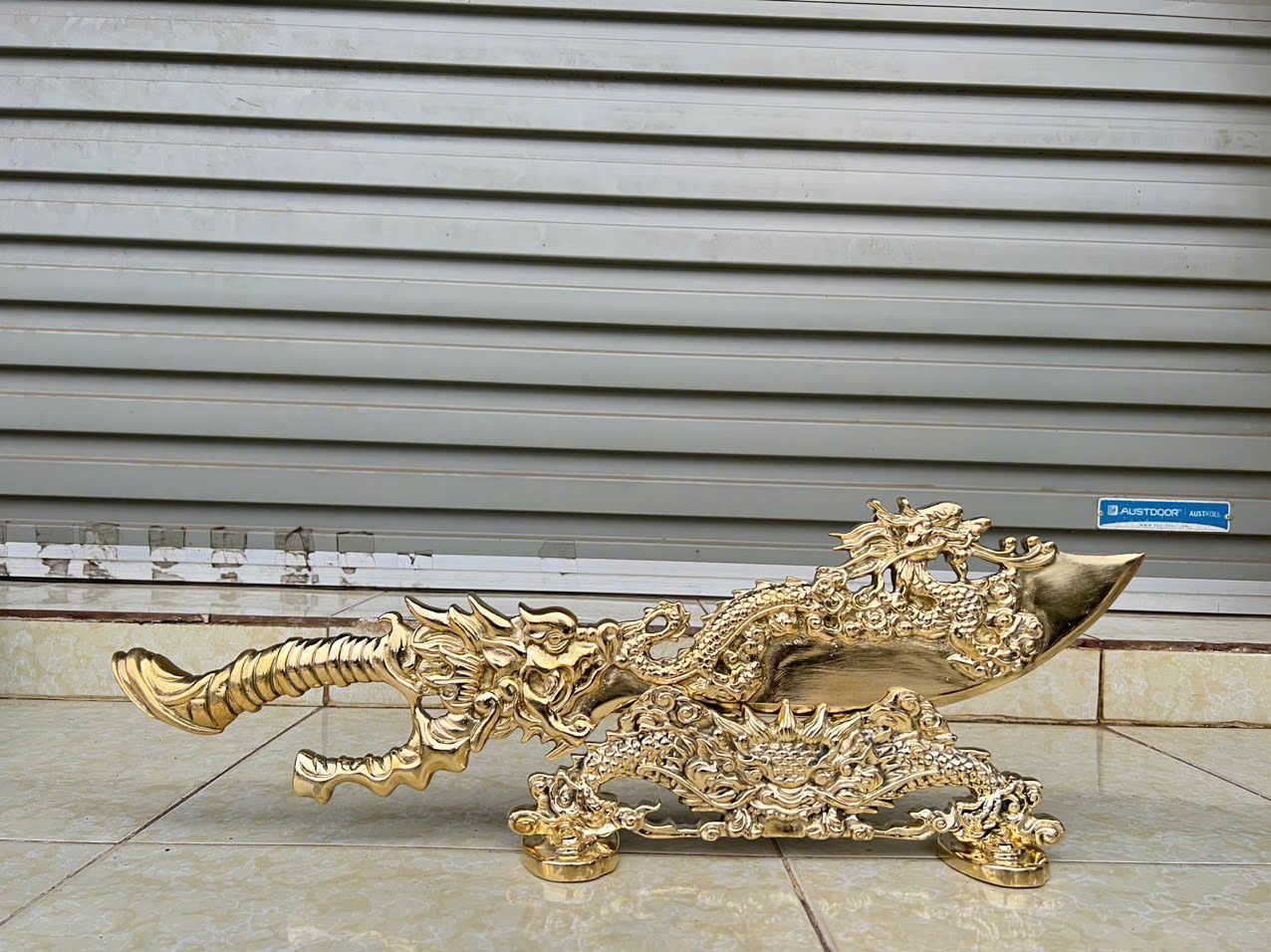  Đồ Long Đao bằng đồng BKMECN-9357 