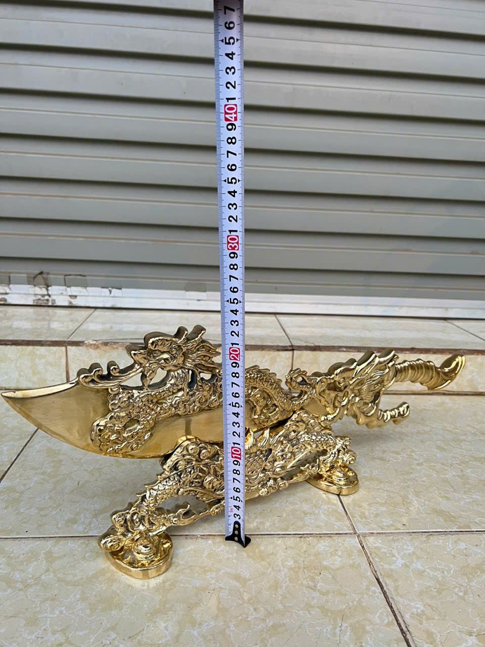  Đồ Long Đao bằng đồng BKMECN-9357 