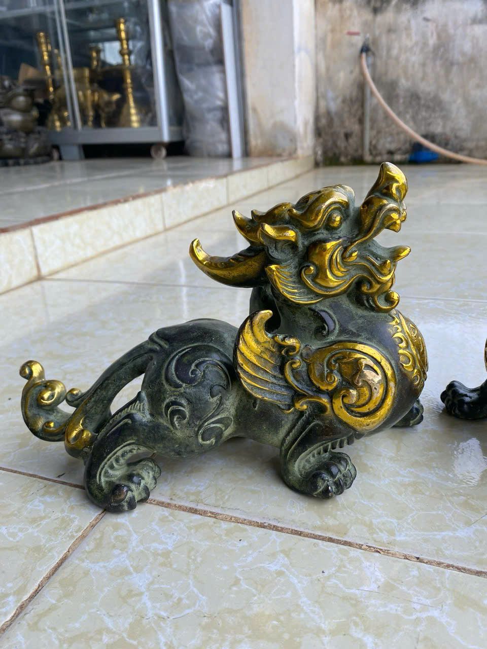  Cặp Tỳ Hưu Đồng Có Cánh BKMECN-9358 