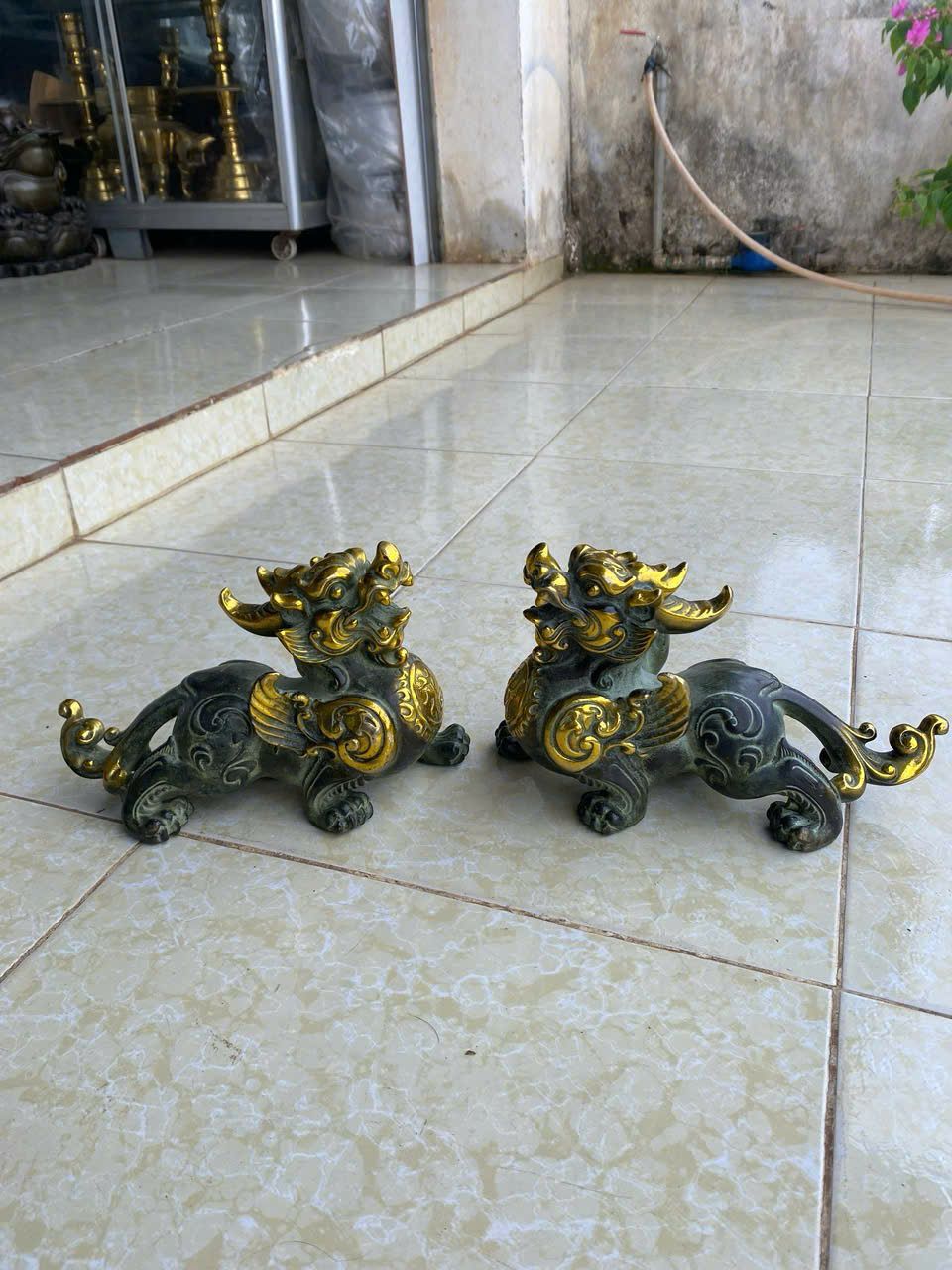  Cặp Tỳ Hưu Đồng Có Cánh BKMECN-9358 